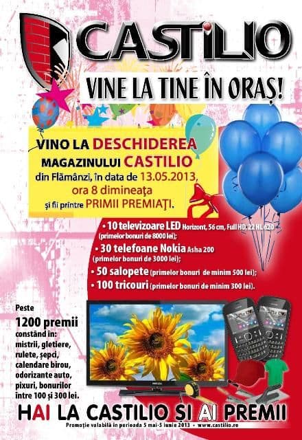 deschidere magazin Flamanzi