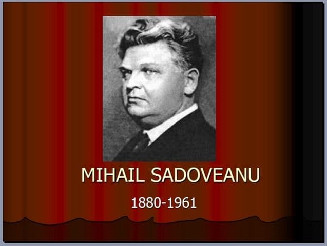 Mihail Sadoveanu