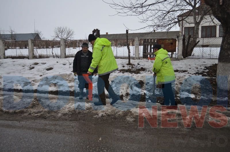 Avarie conducta de apa - strada Stefan cel Mare din Dorohoi_5