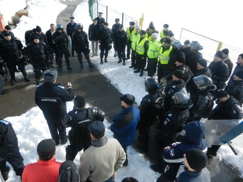Exerciţiu tactic făcut de jandarmii botoșăneni (2)