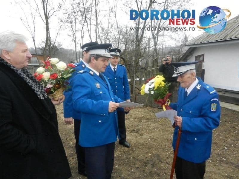 Cel mai vârstnic veteran jandarm sarbatorit_Hudesti_2