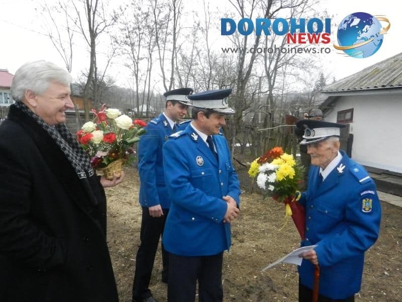 Cel mai vârstnic veteran jandarm sarbatorit_Hudesti_3