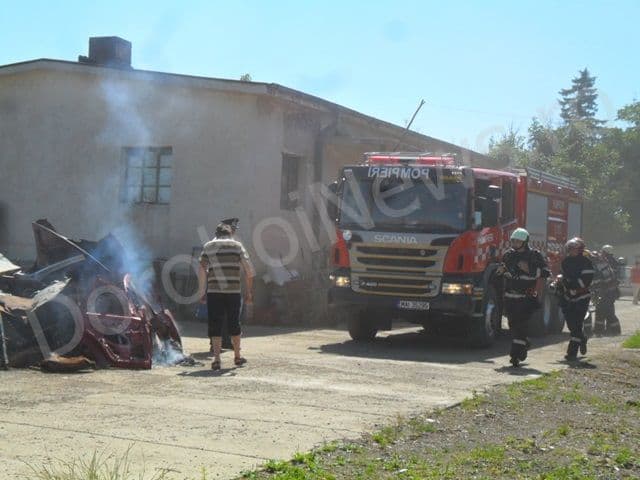 Simulare de incendiu si accident la Dorohoi_07