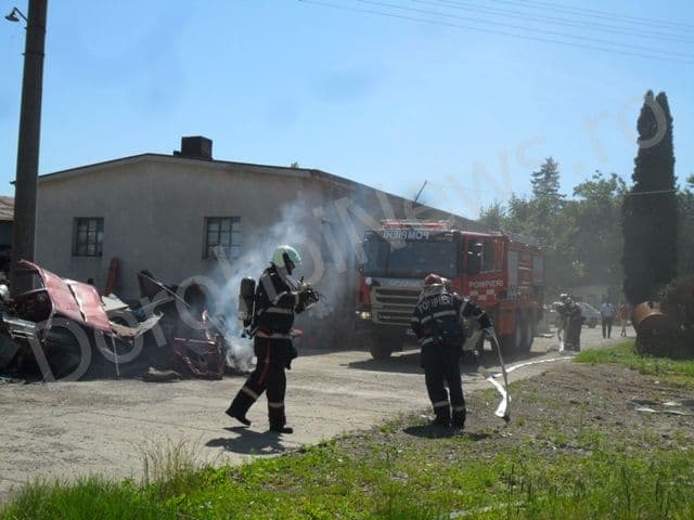 Simulare de incendiu si accident la Dorohoi_08