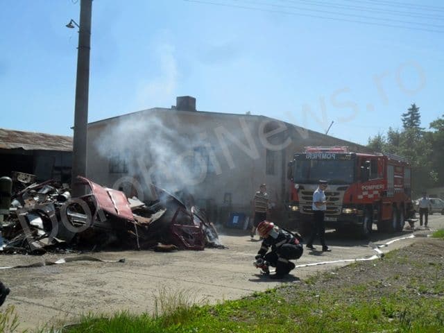 Simulare de incendiu si accident la Dorohoi_09