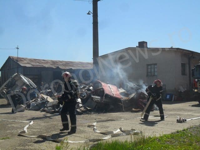 Simulare de incendiu si accident la Dorohoi_11