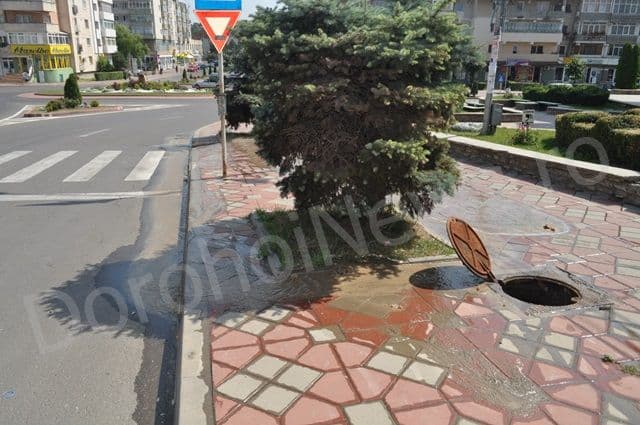 Avarie conducta de apa din Dorohoi_03