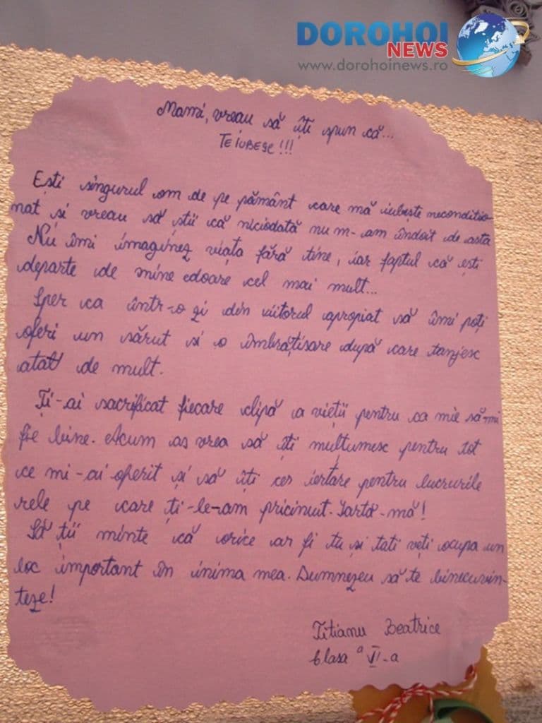 Centru de zi pentru copii Ibănesti_SCRISOARE PENTRU MAMA_03