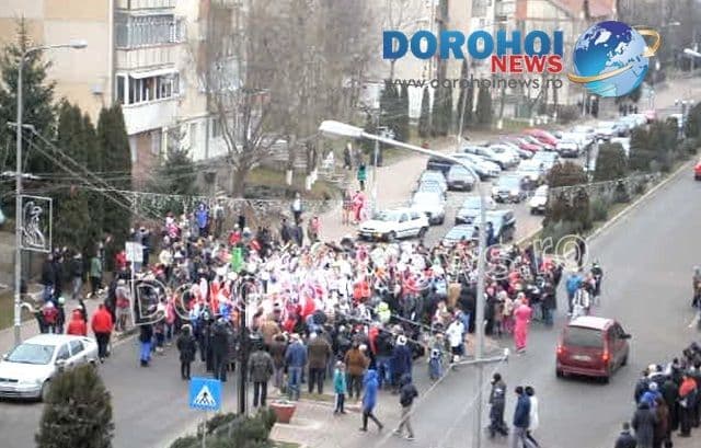Benzile din Dorohoi au oferit spectacol și în prima zi a anului 2014 - VIDEO