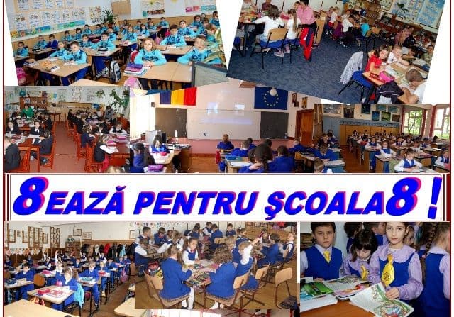 Ofertă educațională Școala Gimnazială „Mihail Kogălniceanu” Dorohoi: 8ează pentru Școala 8!