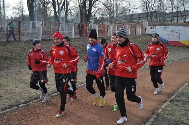 FCM Dorohoi a efectuat primul antrenament din 2014. Vezi lotul echipei!