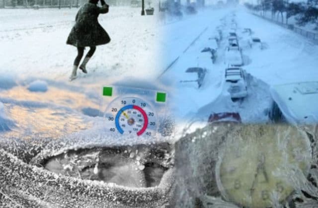 Ninsori viscolite şi ger în aproape toată ţara