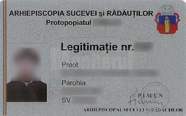 Premieră în Biserica Ortodoxă Română. Cum arată legitimaţia de preot