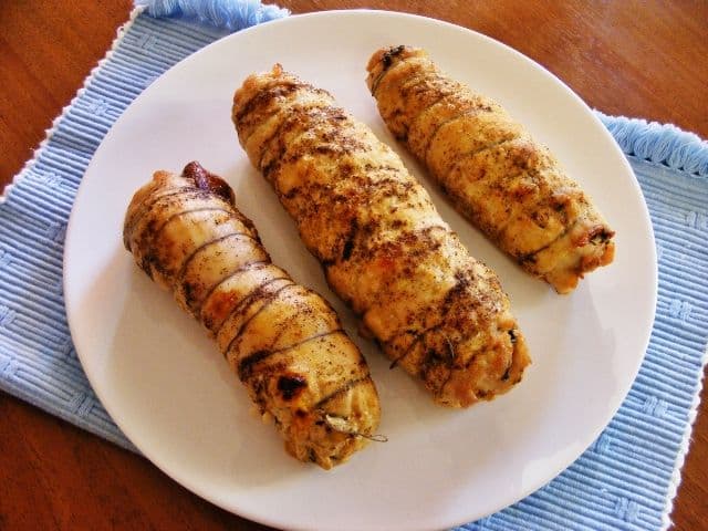 Ruladă aperitiv din carne de porc