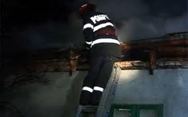 Tragic: Bărbat mort într-un incendiu