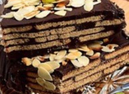 Prăjitură de biscuiți cu rom