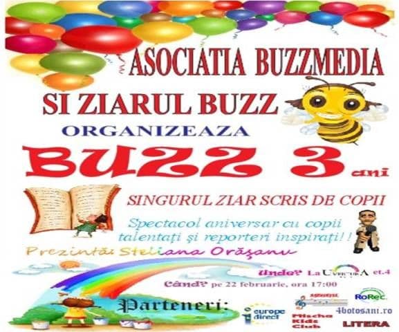 Super show aniversar cu copii talentaţi şi reporteri inspiraţi la Uvertura Mall Botoșani