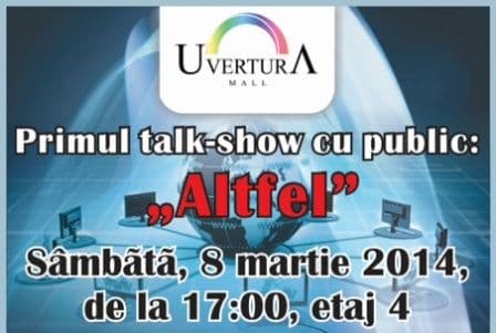 Primul talk show cu public din Botoșani la Uvertura Mall