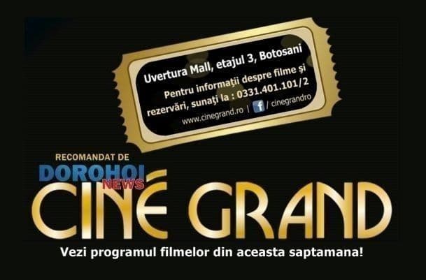 Uvertura Mall: Vezi ce filme rulează la Cine Grand în perioada 14-20 martie 2014!