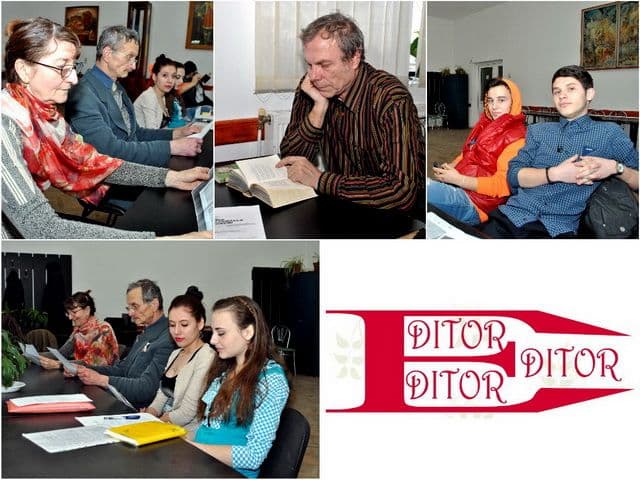 Cenaclul literar EDITOR se pregăteşte pentru Ziua Mondială a Poeziei