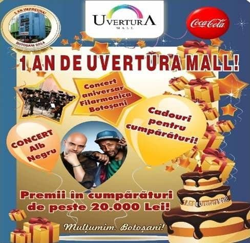Vezi ce ți-au pregătit magazinele din Uvertura Mall pe 29 și 30 martie!