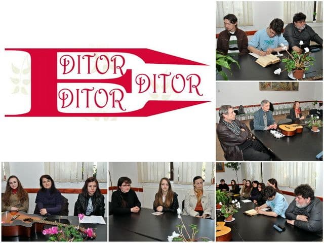 Cenaclul „Editor” - o nouă ședință la Casa Municipală de Cultură Dorohoi - FOTO