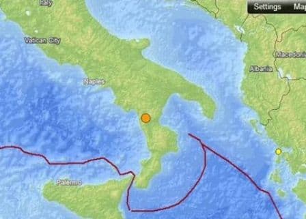 Cutremur puternic în sudul Italiei