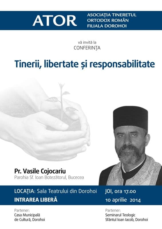 Protopopiatul Dorohoi anunță a doua conferință duhovnicească din postul mare