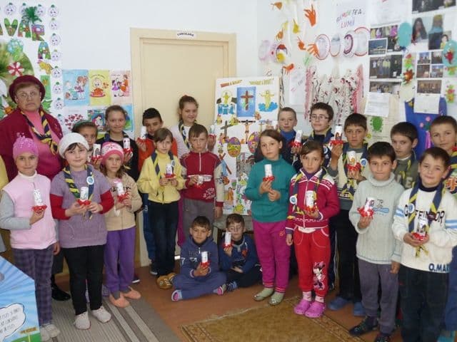 Școala Primară nr. 2 Sauceniţa - Miniexpoziţie „Hristos a înviat! Adevărat a înviat!” - FOTO