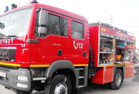Pompierii puși pe drumuri în urma unei alarme false de incendiu 