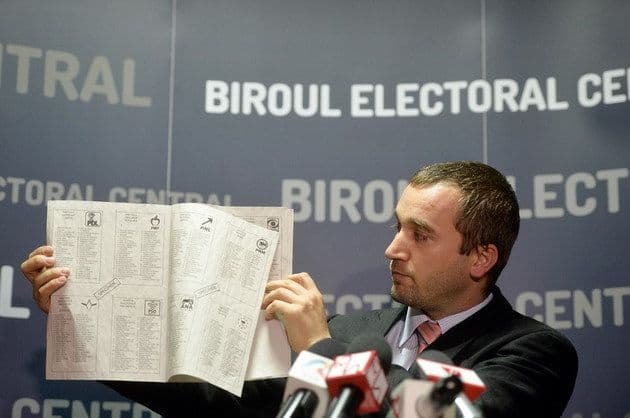 Cum va arăta buletinul de vot ce va fi folosit la alegerile europarlamentare din 25 mai
