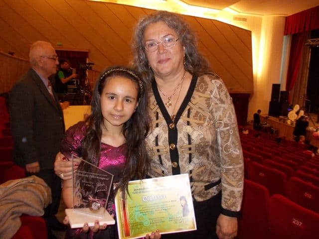 Botoșăneancă pe podium la un festival național de muzică pentru copii și tineret