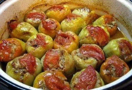 Ardei umpluți la cuptor