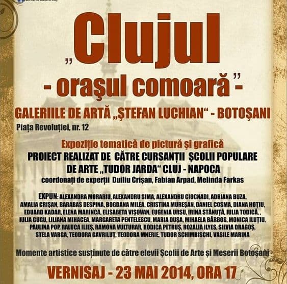 „Clujul – Orașul comoară” la Botoșani