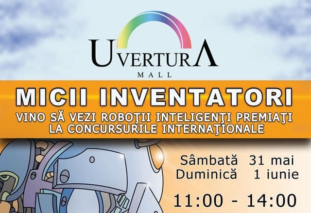 Roboții invadează mall-ul din Botoșani