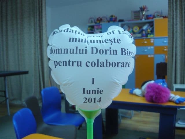 Mulțumiri domnului Dorin Birta. Un copil cu dizabilităţi nu este o povară, este o provocare - FOTO