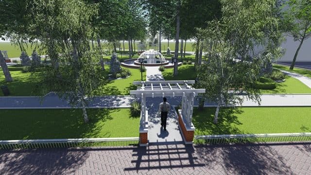 Parcul din vecinătatea Primăriei Dorohoi va fi reabilitat. Vezi detalii!