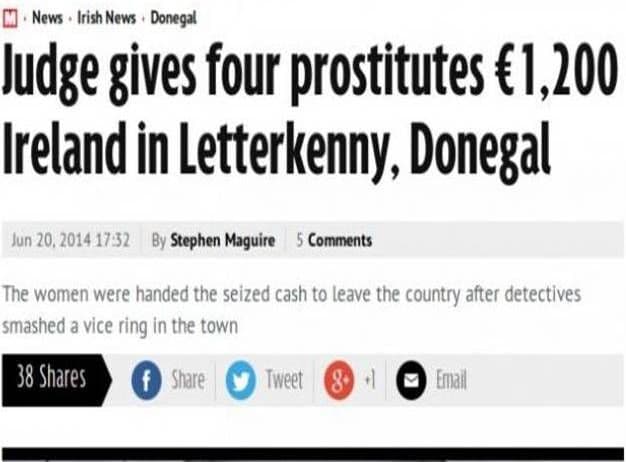 Irlanda ne repatriază prostituatele. Le dă şi bani de avion