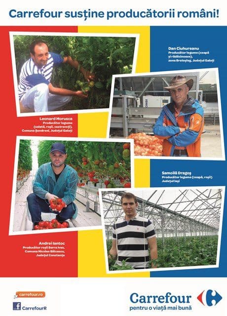De 13 ani Carrefour sprijină producătorii români! 