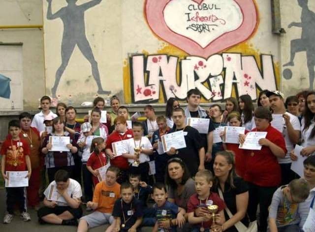 Concurs sportiv pentru copiii cu dizabilități de la Fundaţia Star of Hope din Dorohoi şi Botoşani - FOTO