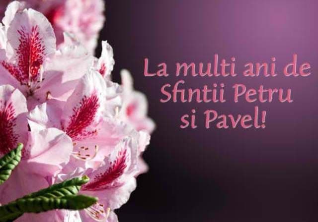 Peste 500.000 de români îşi aniversează duminică onomastica de Sfinţii Apostoli Petru şi Pavel