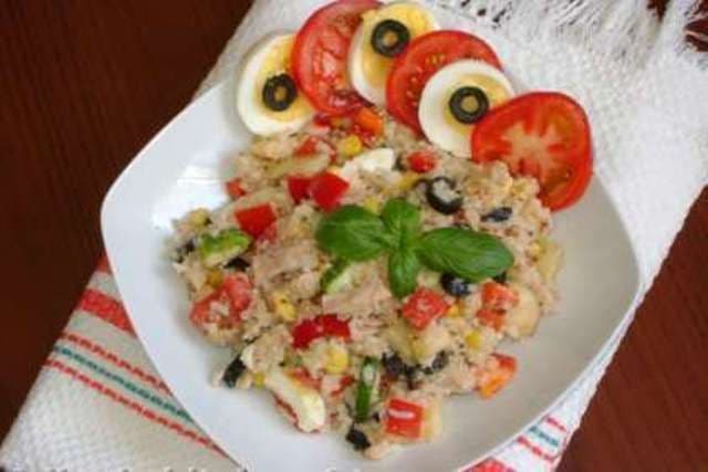 Salată multicoloră de vară