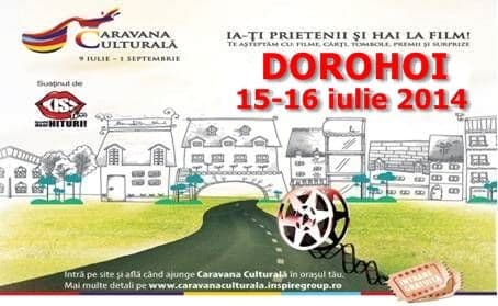 Astăzi la Dorohoi: Caravana care aduce CULTURALA la tine acasă - Vezi programul!