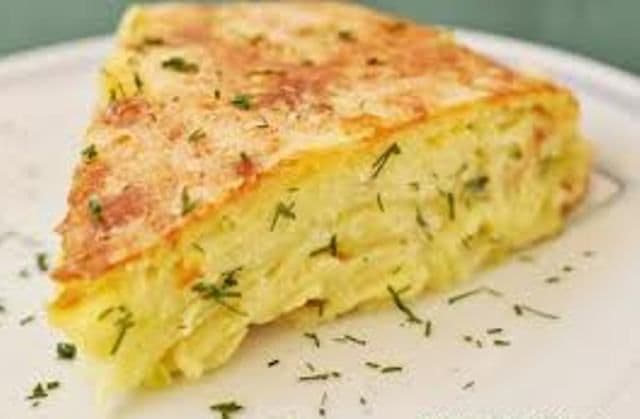 Budincă de dovlecei cu telemea