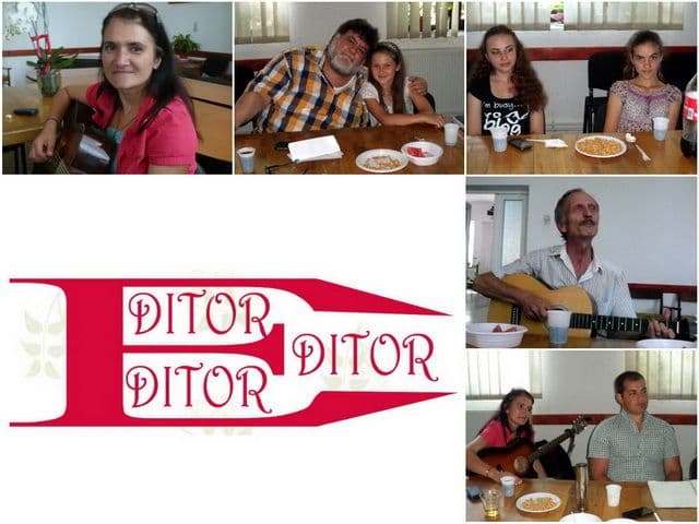 Cenaclul EDITOR - Strălucire în ochi, căldură în zâmbete, soare în suflete - FOTO
