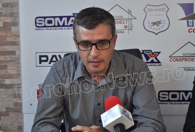 Deputat Andrei Dolineaschi: „Invit dorohoienii să participe la meciurile echipei FCM Dorohoi” - VIDEO
