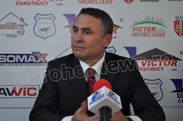 Victor Mihalachi, finanțator FCM Dorohoi: „Vrem să facem o echipă puternică la Dorohoi” - VIDEO