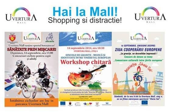 Se întâmplă în week-end la Uvertura Mall 