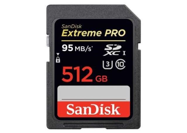 Primul card SD de 512GB te scapă de problemele cu spaţiu