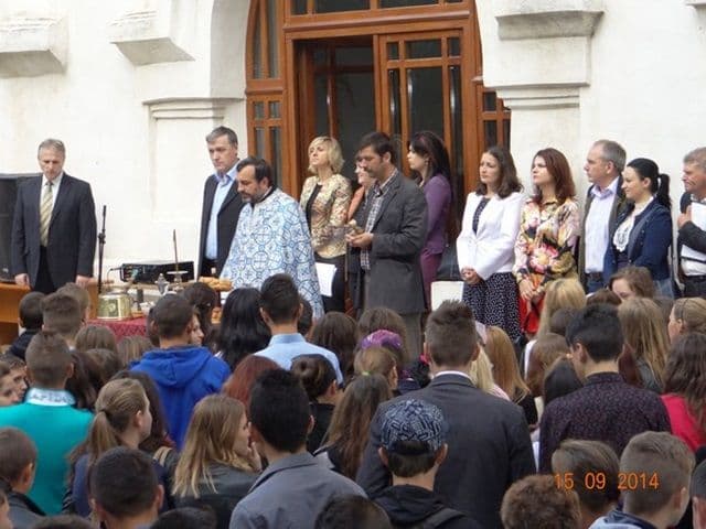 Festivitatea de deschidere a noului an şcolar la Liceul Tehnologic „Al. Vlahuță” Şendriceni - FOTO